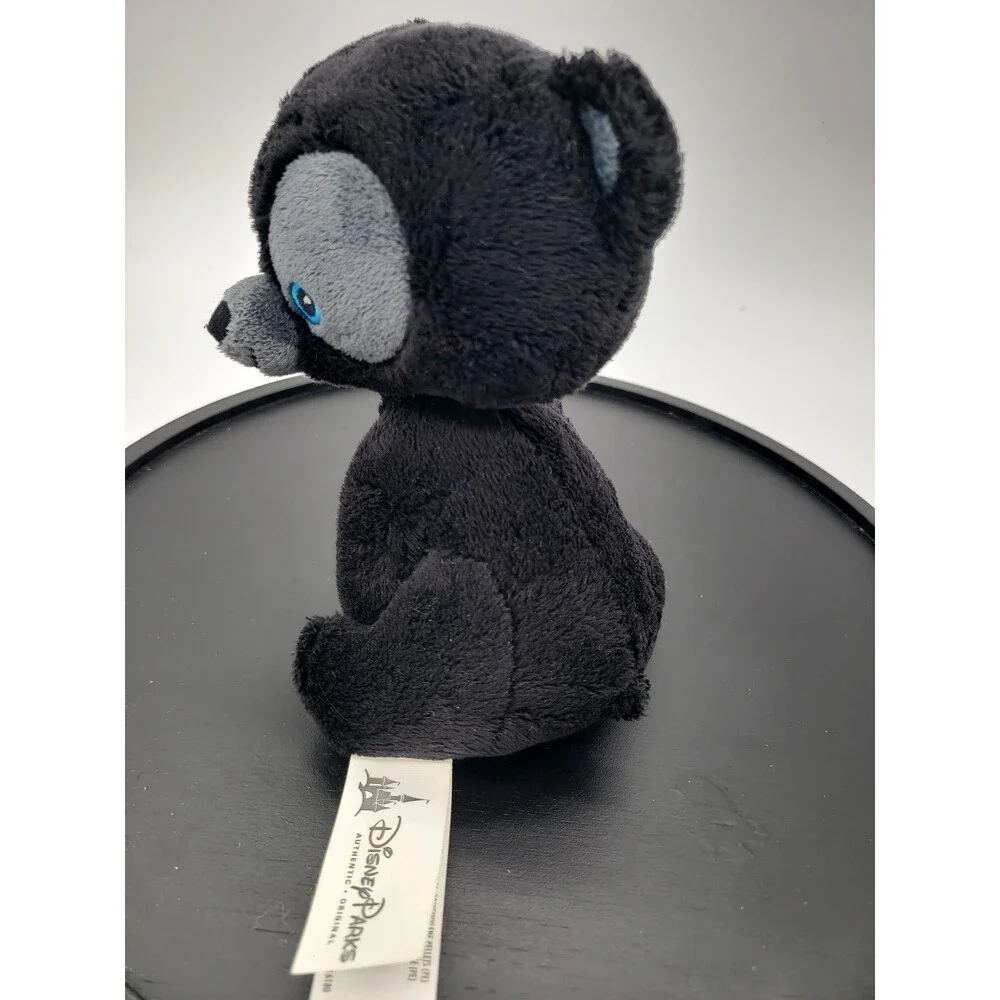 Disney Parks BRAVE Hamish Merida's Brother Black Bear Plush Stuffed Animal 7
